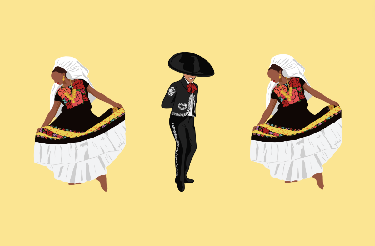 There are many different types of Folklórico dance that the club explores every Friday.